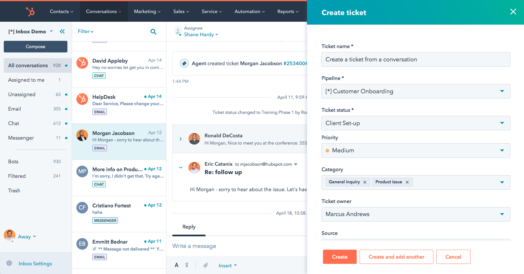 Free IT Ticketing System HubSpot